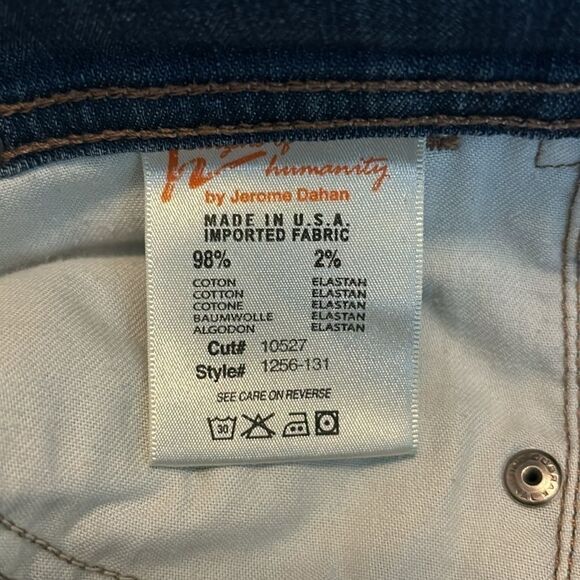 CITIZENS OF HUMANITY COH denim jeans manic mini boot 26 - Picture 6 of 7